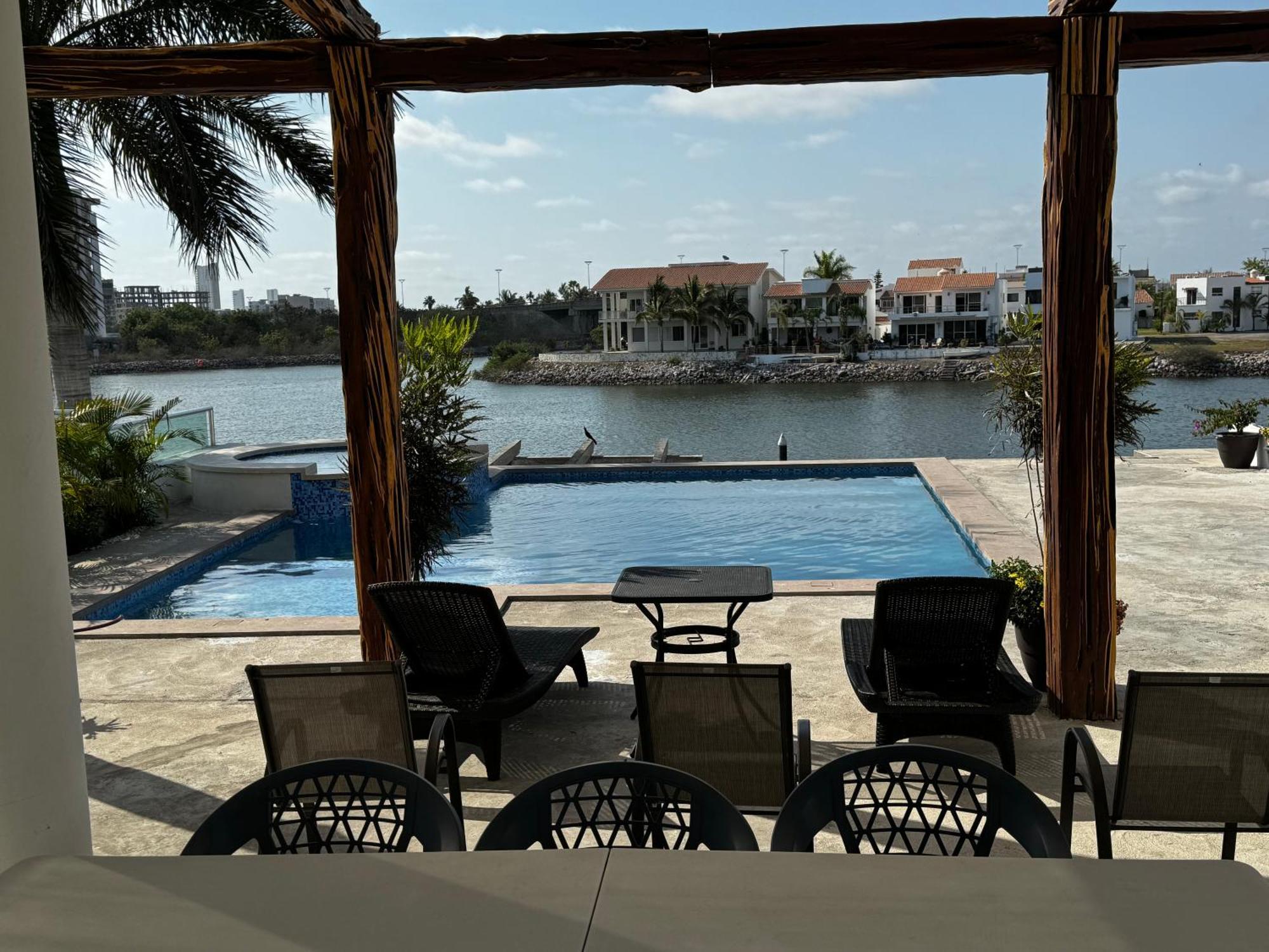 Villa Casa Isla Marina Vista Al Mar 20 Personas Mazatlán Exterior foto