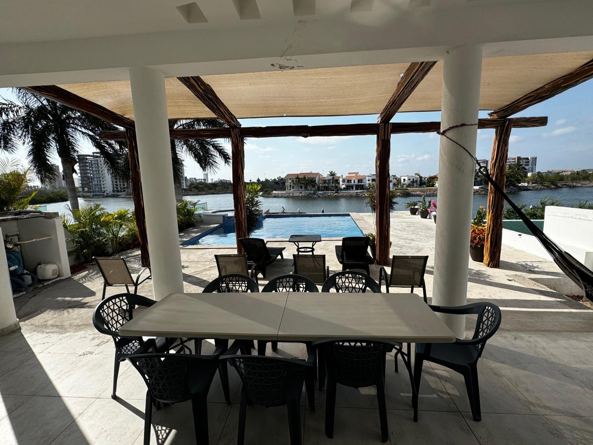 Villa Casa Isla Marina Vista Al Mar 20 Personas Mazatlán Exterior foto
