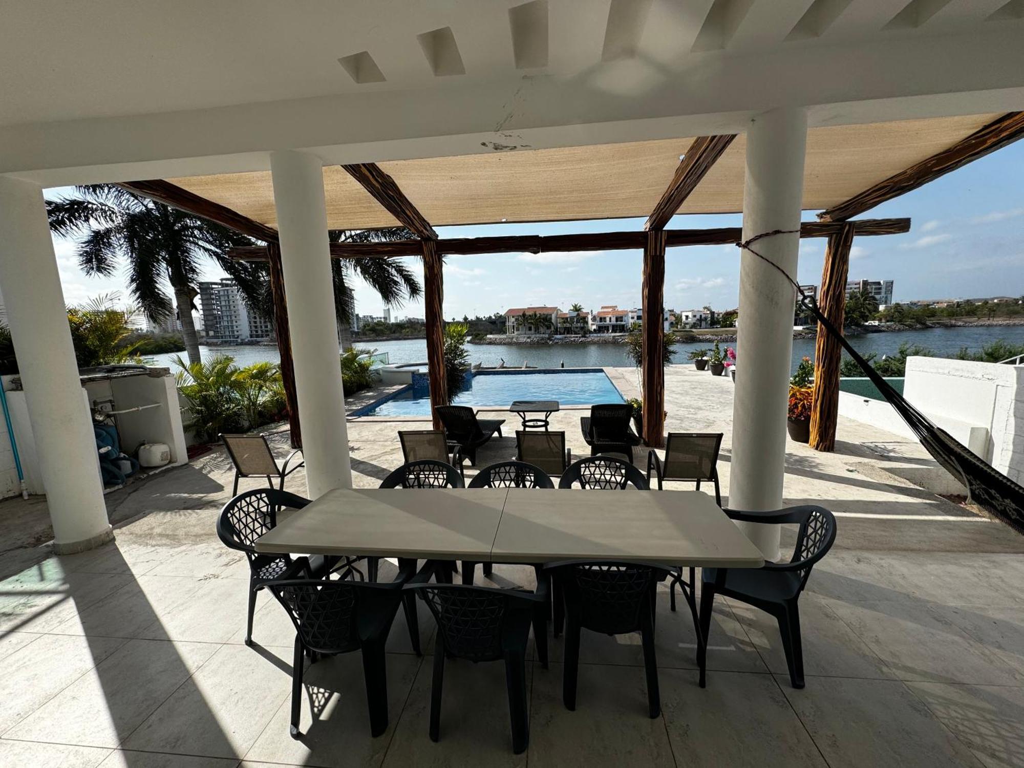 Villa Casa Isla Marina Vista Al Mar 20 Personas Mazatlán Exterior foto